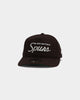 New Era San Antonio Spurs Script Old Golfer Snapback Black
