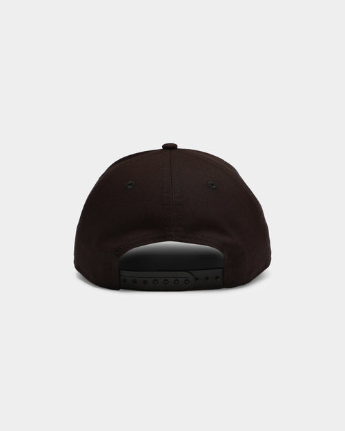 New Era San Antonio Spurs Script Old Golfer Snapback Black