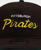 New Era Pittsburgh Pirates Script Old Golfer Snapback Black