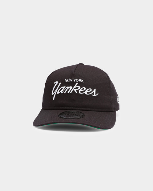 New Era New York Yankees Script Old Golfer Snapback Navy