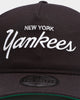 New Era New York Yankees Script Old Golfer Snapback Navy