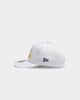 New Era Los Angeles Lakers Script Old Golfer Snapback White