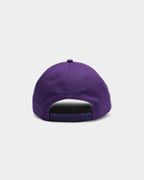 New Era Los Angeles Lakers Script Old Golfer Snapback Purple