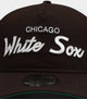 New Era Chicago White Sox Script Old Golfer Snapback Black
