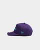 New Era Charlotte Hornets Script Old Golfer Snapback Purple