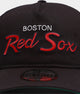 New Era Boston Red Sox Script Old Golfer Snapback Navy