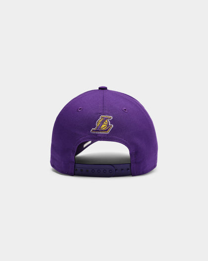 New Era Los Angeles Lakers OTC Drip 9FORTY A-Frame Snapback Purple/Yellow