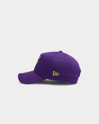 New Era Los Angeles Lakers OTC Drip 9FORTY A-Frame Snapback Purple/Yellow