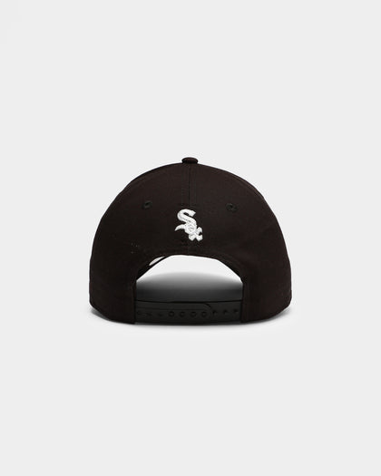 New Era Chicago White Sox Drip Logo 9FORTY A-Frame Snapback Black