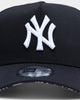 New Era New York Yankees Paisley Under Visor 9FORTY K-Frame Snapback Black/White