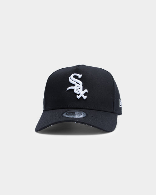 New Era Chicago White Sox Paisley Under Visor 9FORTY K-Frame Snapback Black/White