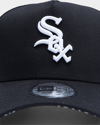 New Era Chicago White Sox Paisley Under Visor 9FORTY K-Frame Snapback Black/White