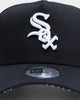 New Era Chicago White Sox Paisley Under Visor 9FORTY K-Frame Snapback Black/White