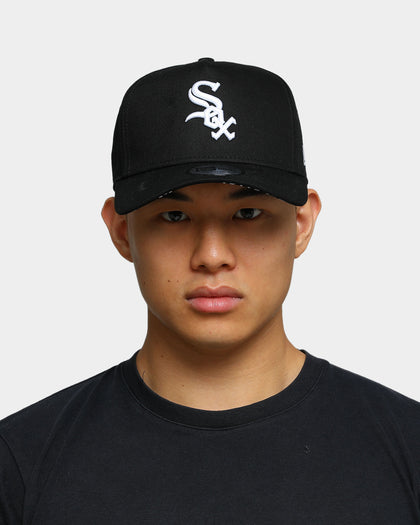 New Era Chicago White Sox Paisley Under Visor 9FORTY K-Frame Snapback Black/White