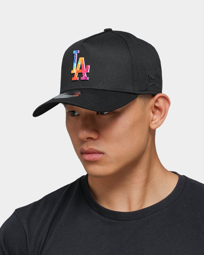 New Era Los Angeles Dodgers Metal Badge 9FORTY A-Frame Snapback Tiedye