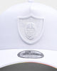 New Era Las Vegas Raiders White Heat Map Undervisor 9FORTY A-Frame Strapback Black/Heat Map