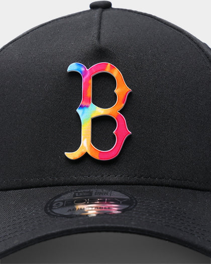 New Era Boston Red Sox Metal Badge 9FORTY A-Frame Snapback Tie-Dye
