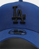 New Era Los Angeles Dodgers 9FORTY A-Frame Snapback Royal/Black