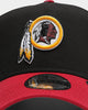 New Era Washington Football Team OTC 9FORTY A-Frame Snapback Black/Cardinal