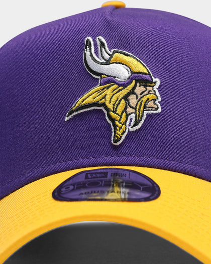 New Era Minnesota Vikings OTC 9FORTY A-Frame Snapback Purple/Yellow