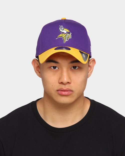 New Era Minnesota Vikings OTC 9FORTY A-Frame Snapback Purple/Yellow