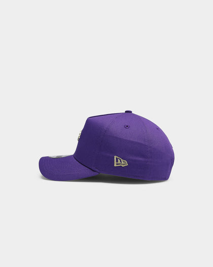 New Era Los Angeles Lakers Mini Metal 9FORTY A-Frame Snapback Purple/Gold