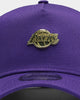 New Era Los Angeles Lakers Mini Metal 9FORTY A-Frame Snapback Purple/Gold