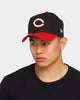 New Era Cincinnati Reds OTC 9FORTY A-Frame Snapback Black/Red