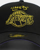 New Era Los Angeles Lakers Scribble 9FORTY A-Frame Snapback Black/OTC