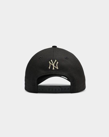 New Era New York Yankees Goth 9FORTY A-Frame Snapback Black/Gold