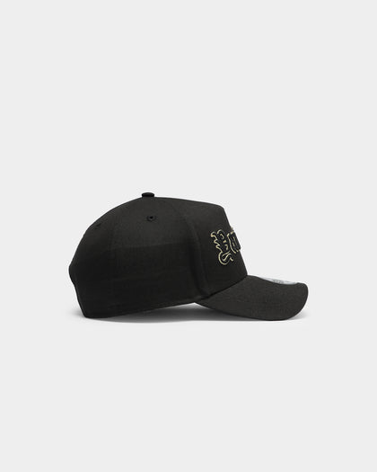 New Era New York Yankees Goth 9FORTY A-Frame Snapback Black/Gold