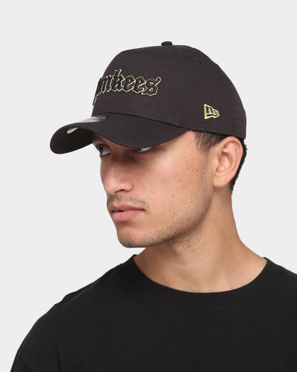 New Era New York Yankees Goth 9FORTY A-Frame Snapback Black/Gold
