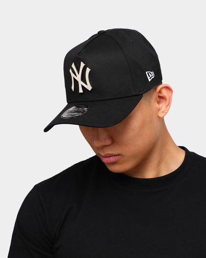 New Era New York Yankees Diamante 9FORTY A-Frame Snapback Black/Gold