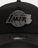 New Era Los Angeles Lakers Diamante 9FORTY A-Frame Snapback Black/Silver