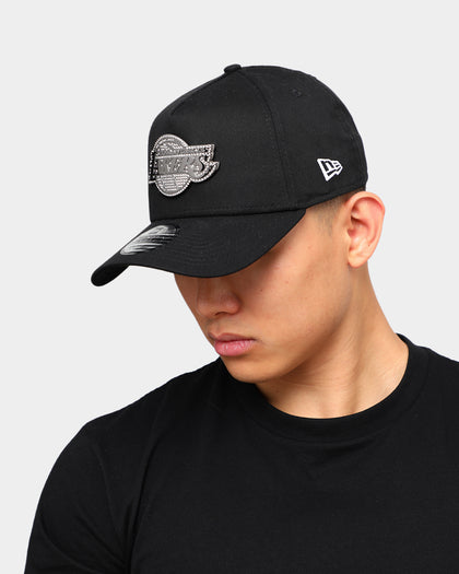 New Era Los Angeles Lakers Diamante 9FORTY A-Frame Snapback Black/Silver