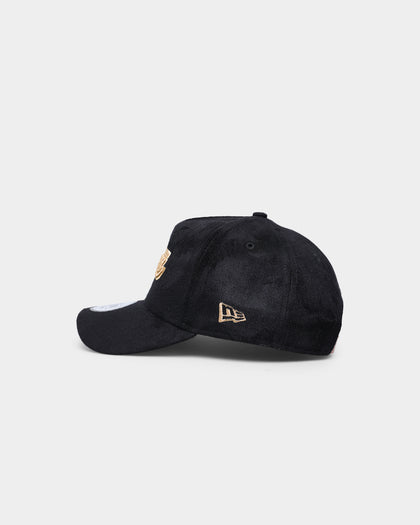 New Era Los Angeles Lakers 'Black/Tan Suede' 9FORTY K-Frame Strapback Black/Tan