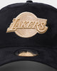 New Era Los Angeles Lakers 'Black/Tan Suede' 9FORTY K-Frame Strapback Black/Tan