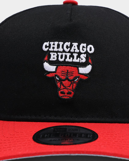 New Era Chicago Bulls Old Golfer Snapback Black