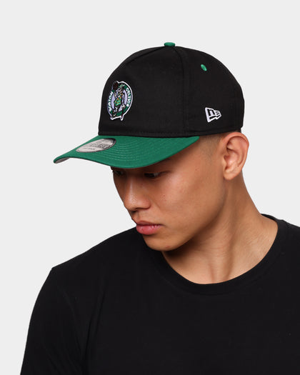 New Era Boston Celtics Old Golfer Snapback Black