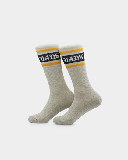 Vans Stripe Crew Socks (6.5-9) Ash Heather