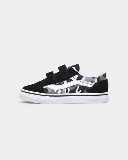 Vans Toddler Old Skool V Primary Camo Black/True White