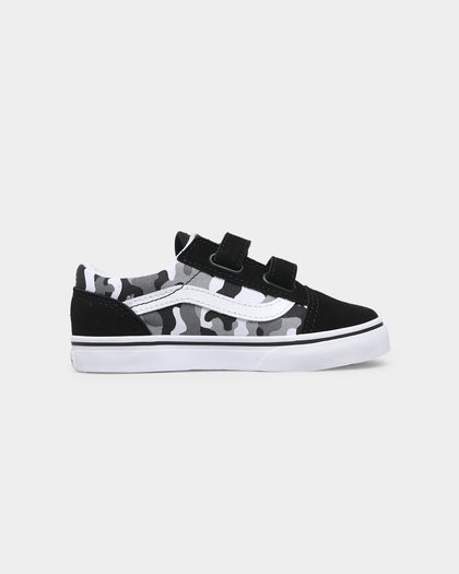Vans Toddler Old Skool V Primary Camo Black/True White