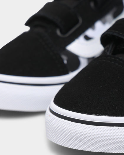 Vans Toddler Old Skool V Primary Camo Black/True White