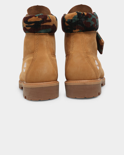 Timberland 6" Premium Boot Wheat/Camo