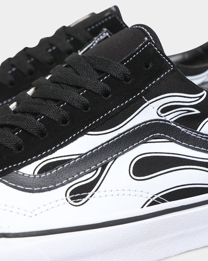 Vans Old Skool 'Flame' Black/White