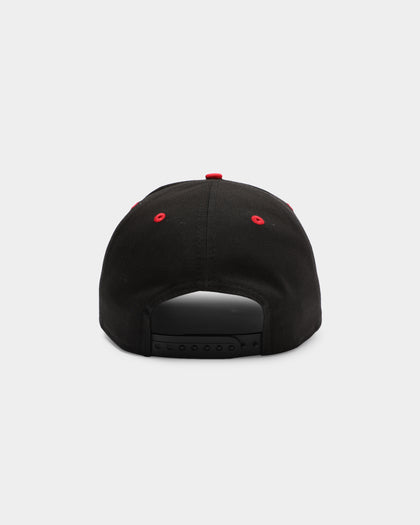 New Era Toronto Raptors 2-Tone Script Old Golfer Snapback Black/Red
