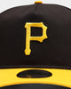 New Era Pittsburgh Pirates Old Golfer Snapback Black/Yellow