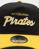 New Era Pittsburgh Pirates 2-Tone Script Old Golfer Snapback Black/Yellow