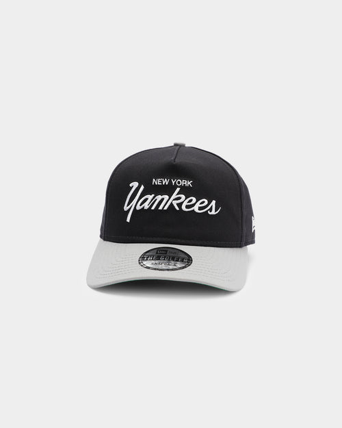 New Era New York Yankees 2-Tone Script Old Golfer Snapback Navy/Grey
