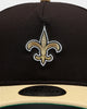 New Era New Orleans Saints Old Golfer Snapback Black/Gold